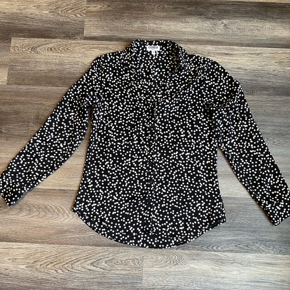 Express Button Up Blouse